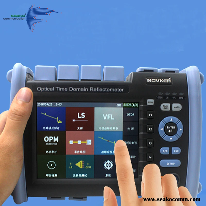 Optical Time Domain Reflectometer, OTDR, Novker, Handheld, NK6000 series, moderate price