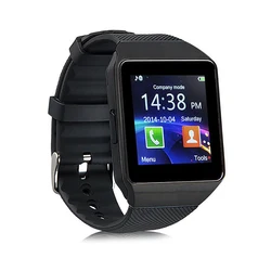 Shenzhen factory smart watch dz09 android sim card with camera touch screen