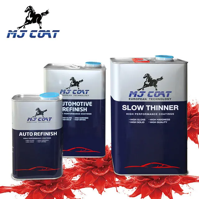 
UV Resistance High Gloss Clear Coat for Car Refinish Varnish 