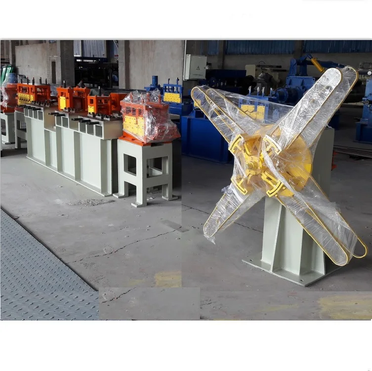 flat bar leveling straightening and cut to length machine