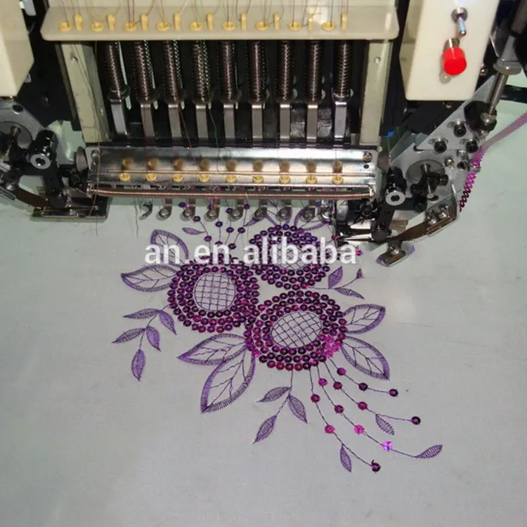 Multi Head Sequins Embroidery Machine in India