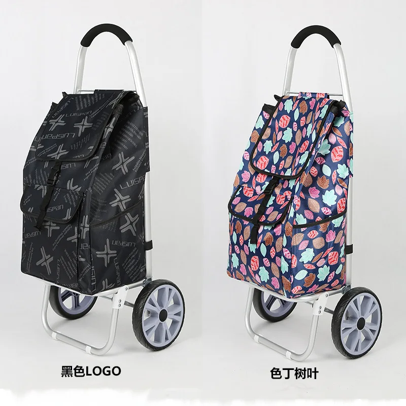 Support foldable big carrefour shopping cart trolley