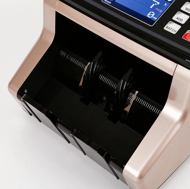 TFT display bill counter and money detector for most currencies