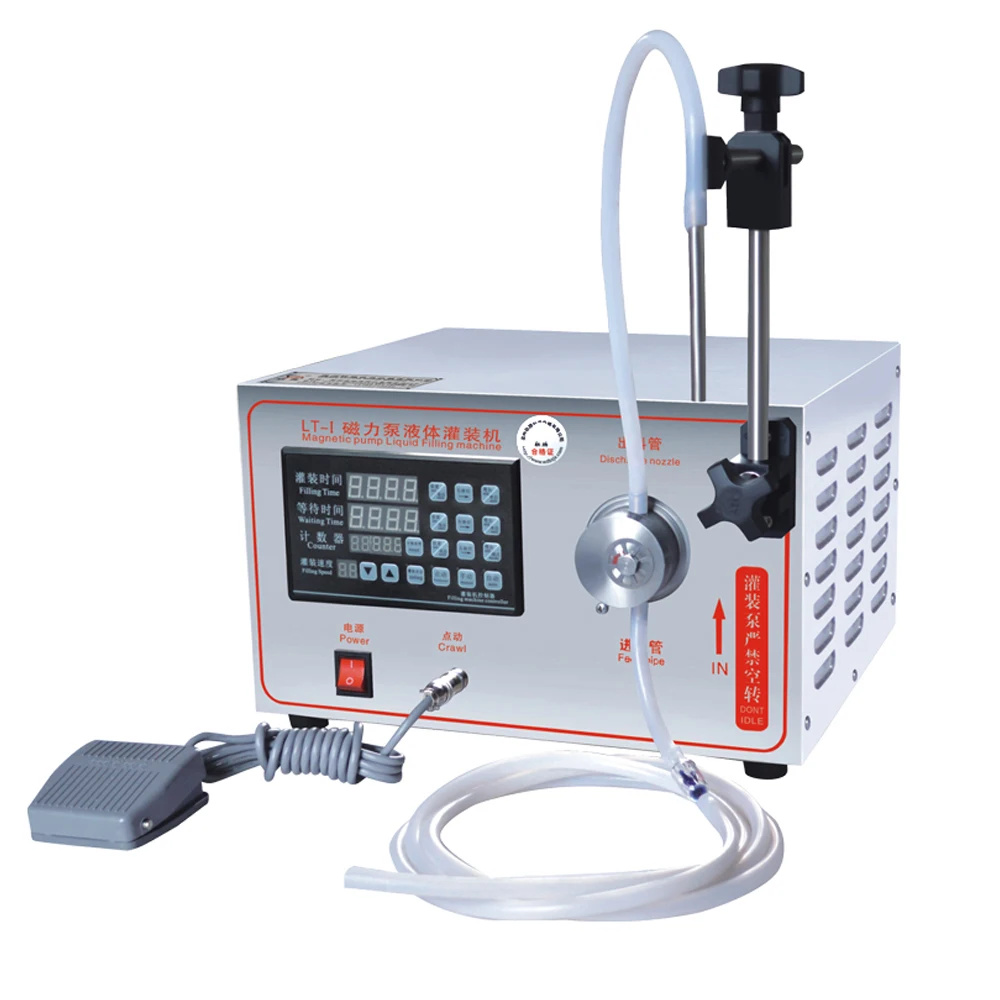 High Precision Micro Dosage Peristaltic Pump Liquid Filling Machine