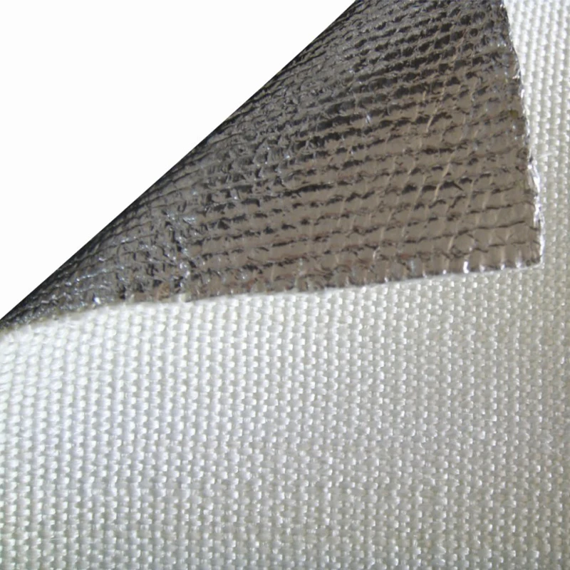 
High Radiant Barrier Reflective Aluminized Mylar film/foil laminated woven fabric sheet for Thermal Insulation Roofing heat 