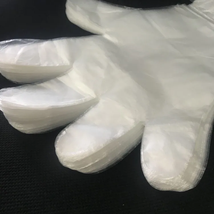 Food Grade Garden Disposable Plastic HDPE Glove Cooking Gloves
