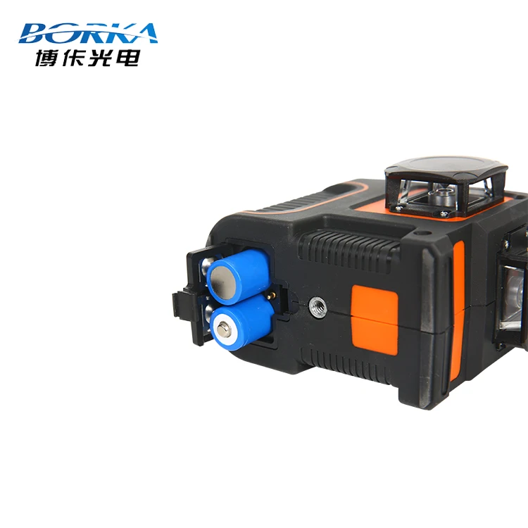 
Borka 12 Lines Green Beam 3D Laser Level Self Leveling 360 Degree Cross Line Laser with remote control function 