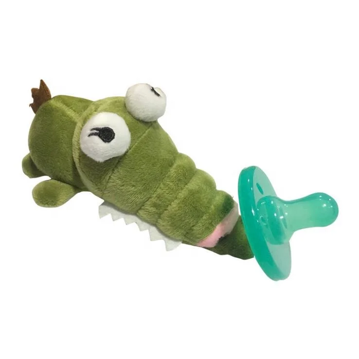 infant plush toy pacifier elephant baby plush toy