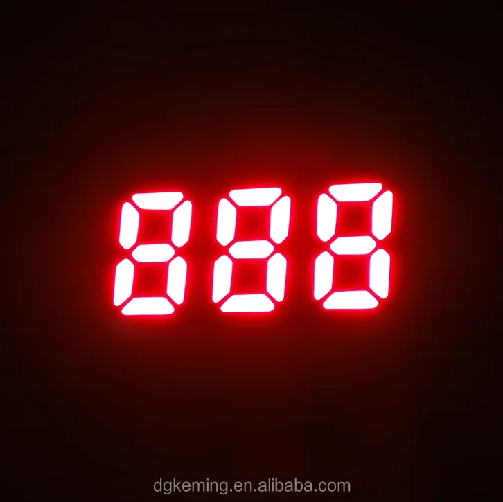 HOUKEM-2531-BB общий анод 0 25 3-значный 7-сегментный светодиодный дисплей синий