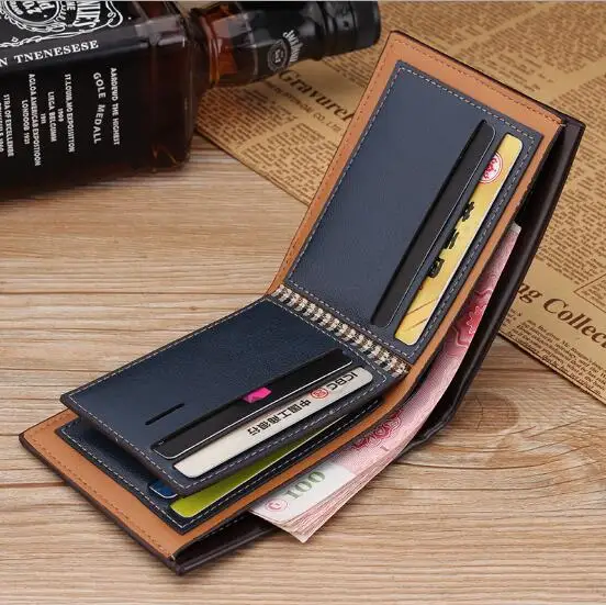 2018 custom best Branded Vintage handmade wallet men leather money clip wallet