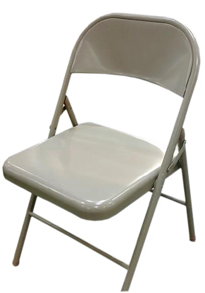 JUSTHOME Metal Frame Home Office Study Students Folding Chair With Fabric Padded