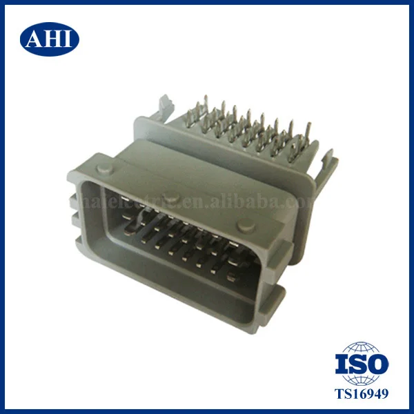 24 контакт. мужской водонепроницаемый серый ECU электрический кабель пластиковые авто