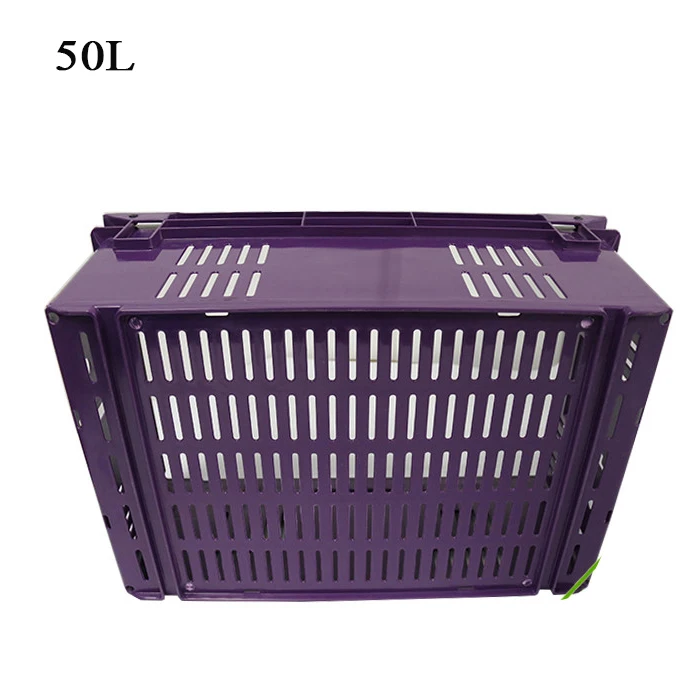 QS  Plastic Crates for Mushrooms Standard Bale Arm Tray Wholesale Plastic Fruit Basket