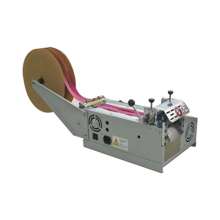 Automatic Round mold cutting and hook &  loop fasteners zipper cutting machine