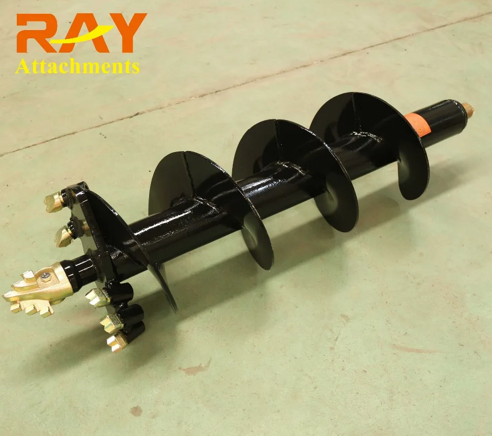 Excavator Attachments Small Hole Soil Drilling Machine For Soil Investigation