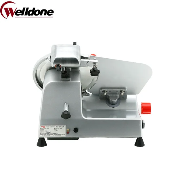 
Alibaba 250mm Frozen Meat Slicer cutting meat machine 
