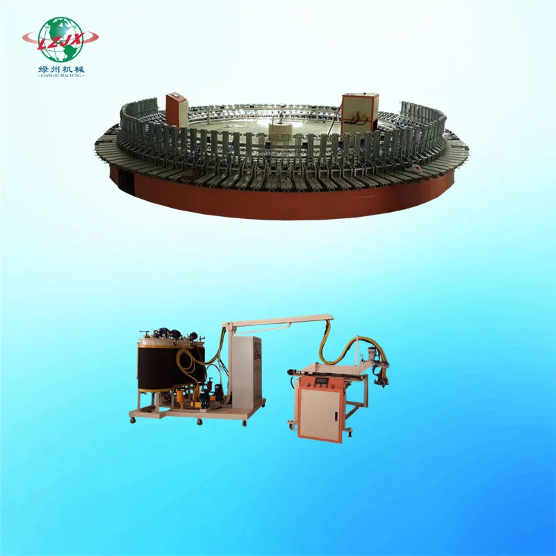 Polyurethane PU sole Safety shoes Insole pouring machine Shoe production line