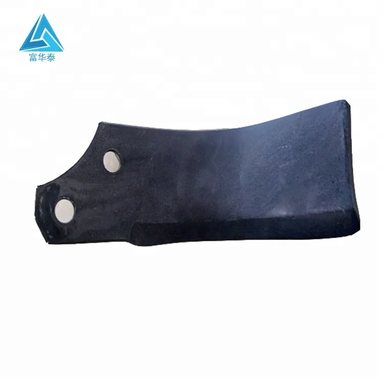 OEM rotary cutting blade agricultural machinery c - type rotavator  spare parts