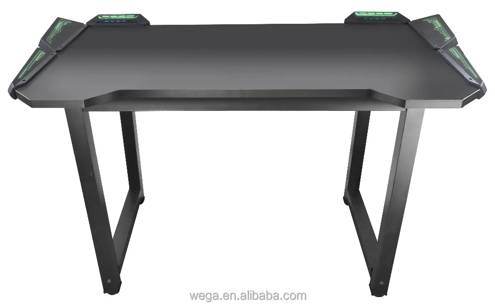 OEM custom logo smart design black red 2D 4D armrest office tilt back combo table chair seat