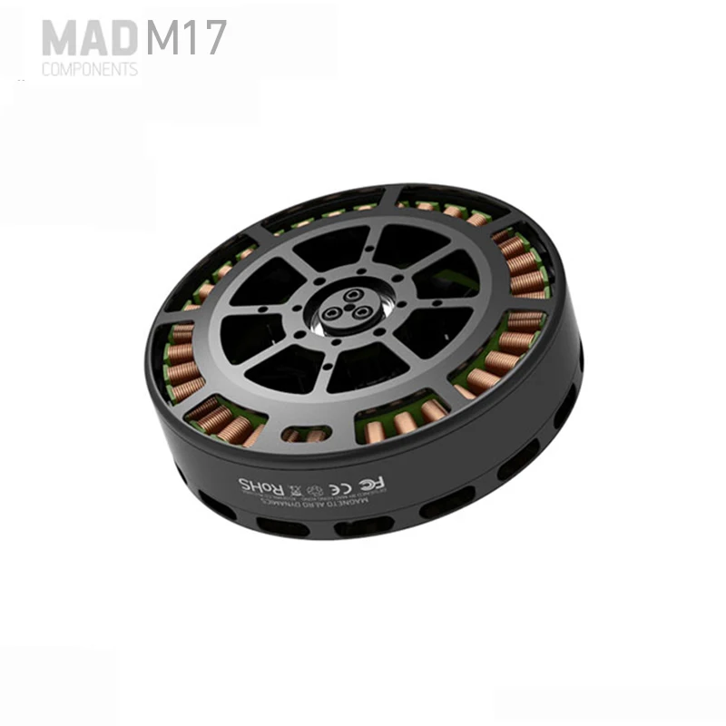 MAD M17C17 KV100 High Efficient Endurance Flight Waterproof Powerful Heavy Lift UAV Brushless Motor Engines for DonrParamotor