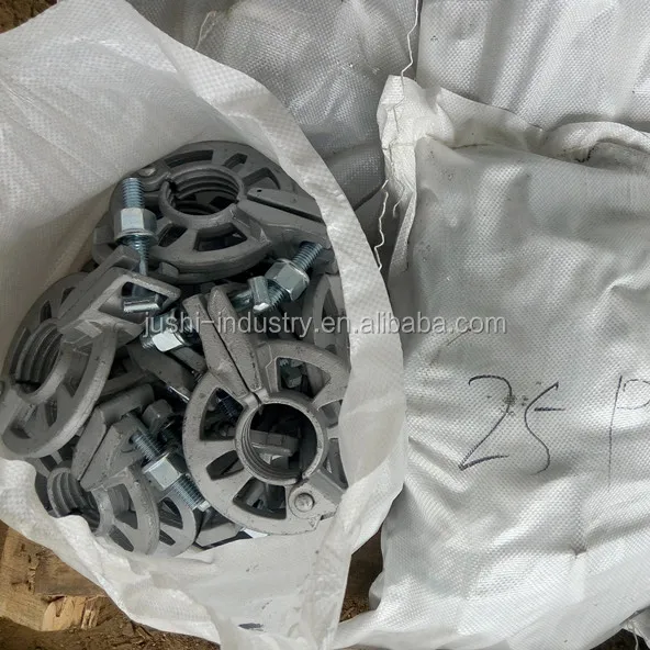 scaffolding clampable rosette with 6 holes/ grapa roseta con seis agujeros para base, ringlock rosette coupler