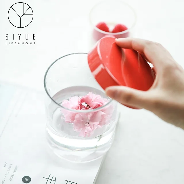 Transparent Light Glass Flower Vase for Home Decoration 1120