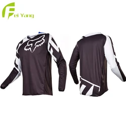 Summer breathable and quick dry waterproof racing clothing downhill mountain bike jersey