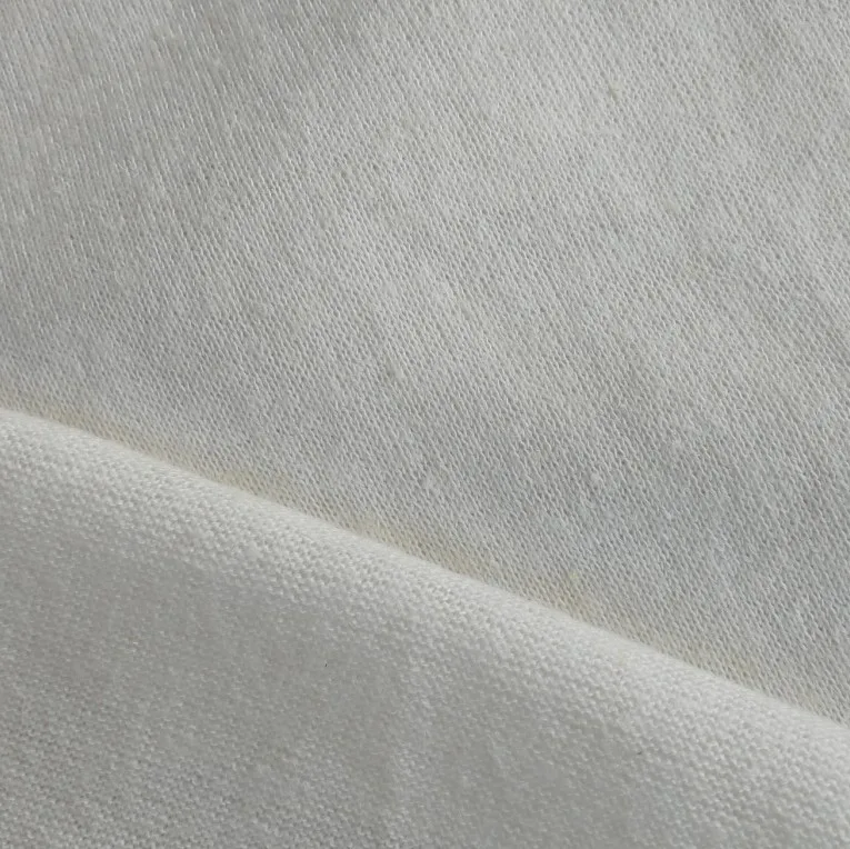 Top quality knitted fabric 240gsm hemp bamboo jersey fabric