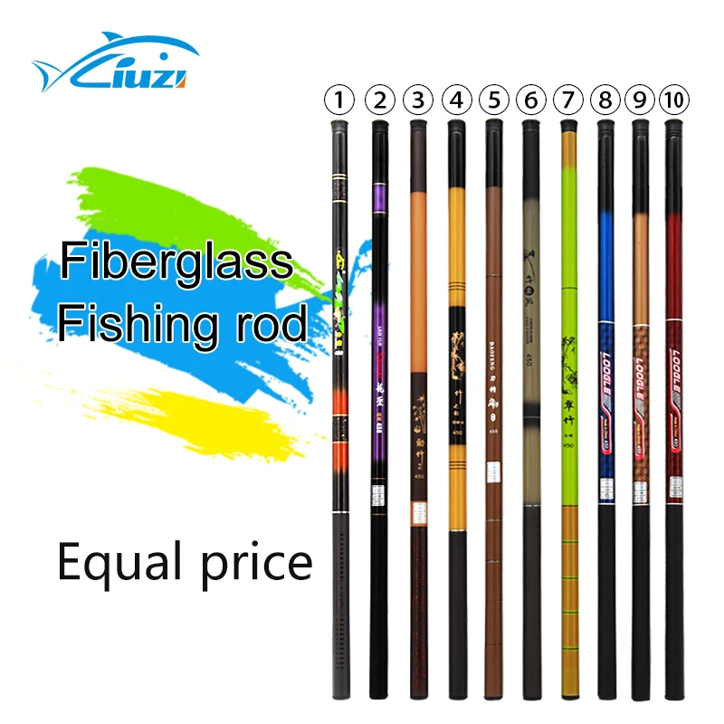 Super low price Fishing Equipment Glass Fiber fishing rod