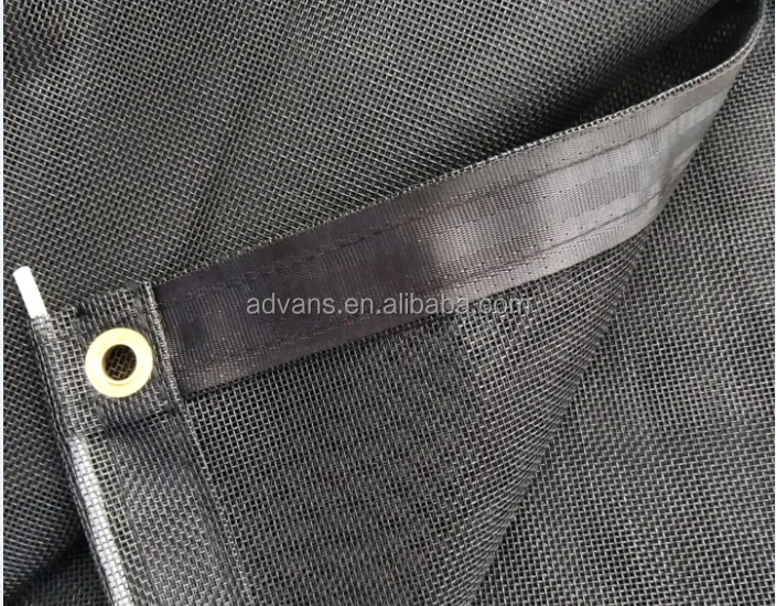 
10 oz 1*1 Heavy Duty Weave Vinyl Woven PVC COATED MESH Dump TRUCK COVER TARP Manufacturer From China 