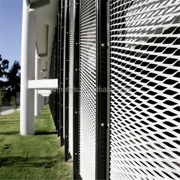 decorative aluminum expanded metal mesh panels