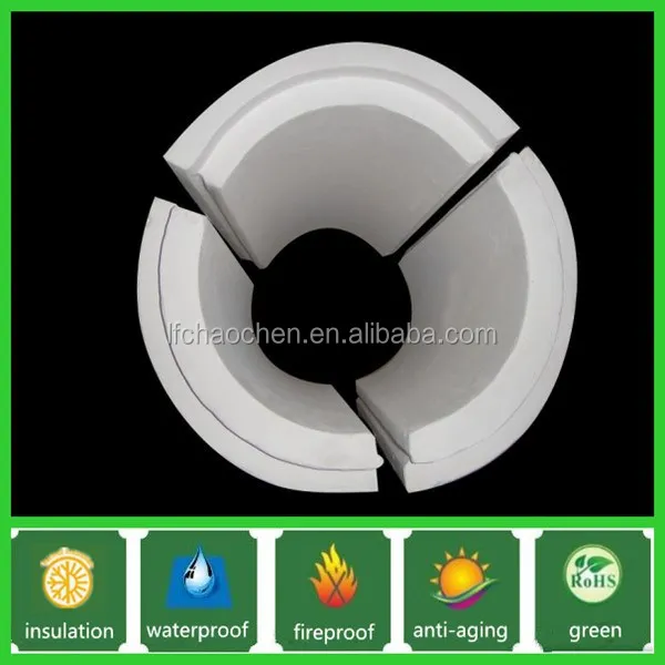 Calcium silicate pipe non-asbestos thermal insulation material