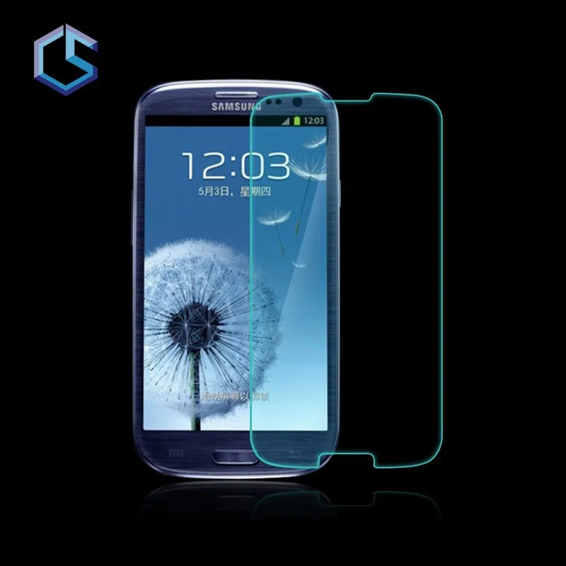 Tempered glass screen protector 9 9n hardness for Samsung S3