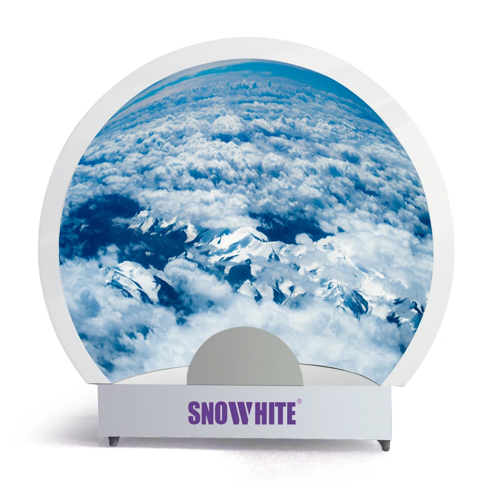 SNOWHITE 4 meters Abnormal Shape Dome Screen / 360 View Angle projection screen