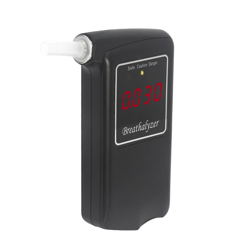 Breathalyzer high precision semi-conductor breathing  breath  alcohol  tester AT-858s