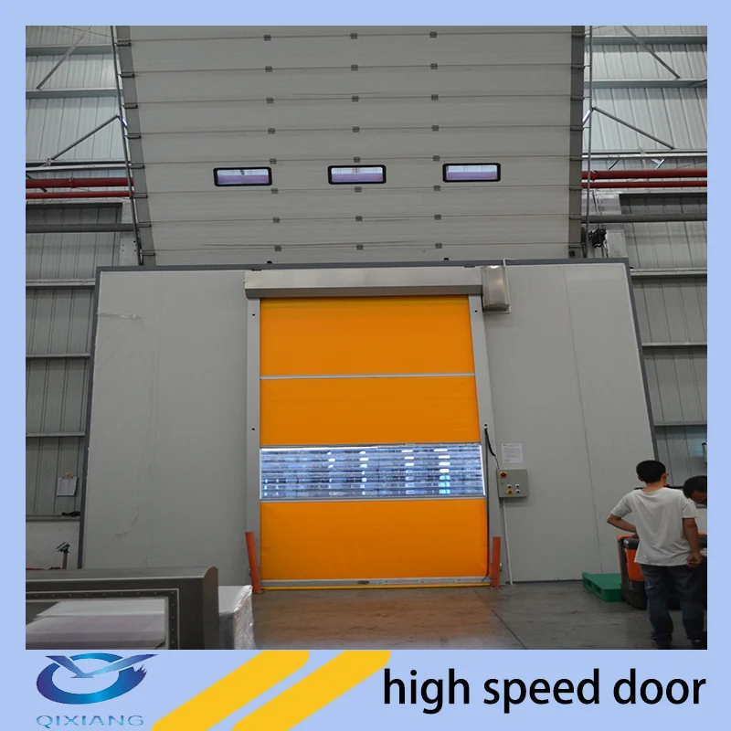 Factory Fast Roller Shutter Automatic PVC High Speed Doors