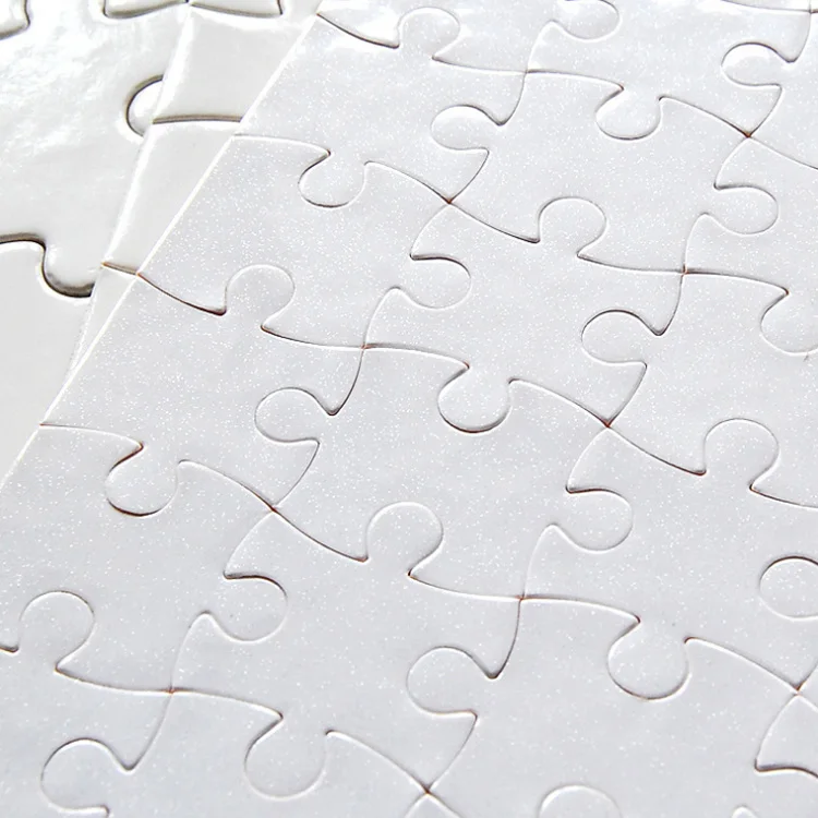 Blank Jigsaw Puzzle Printing for Sublimation