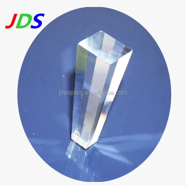 Optical tapered light pipe glass prism , bk7/k9 prism