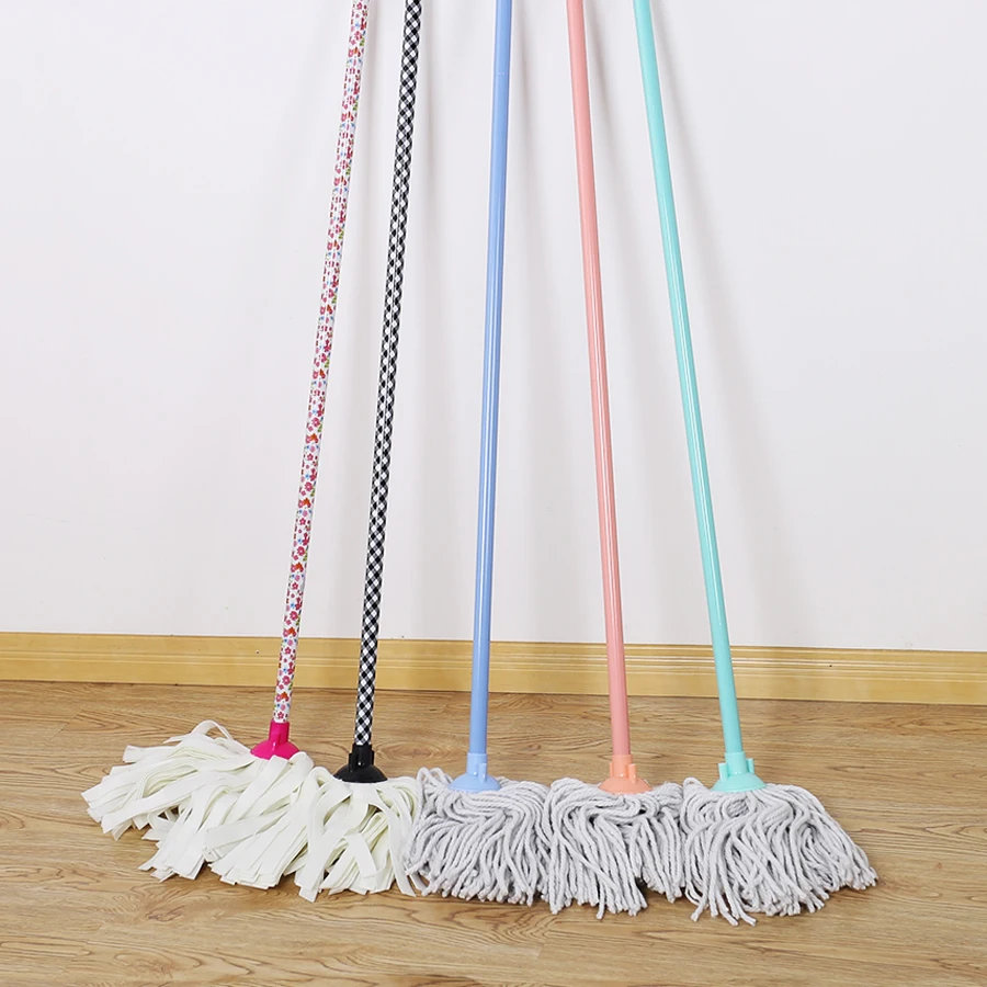 Hot selling fashion competitive price plastic cotton head mop