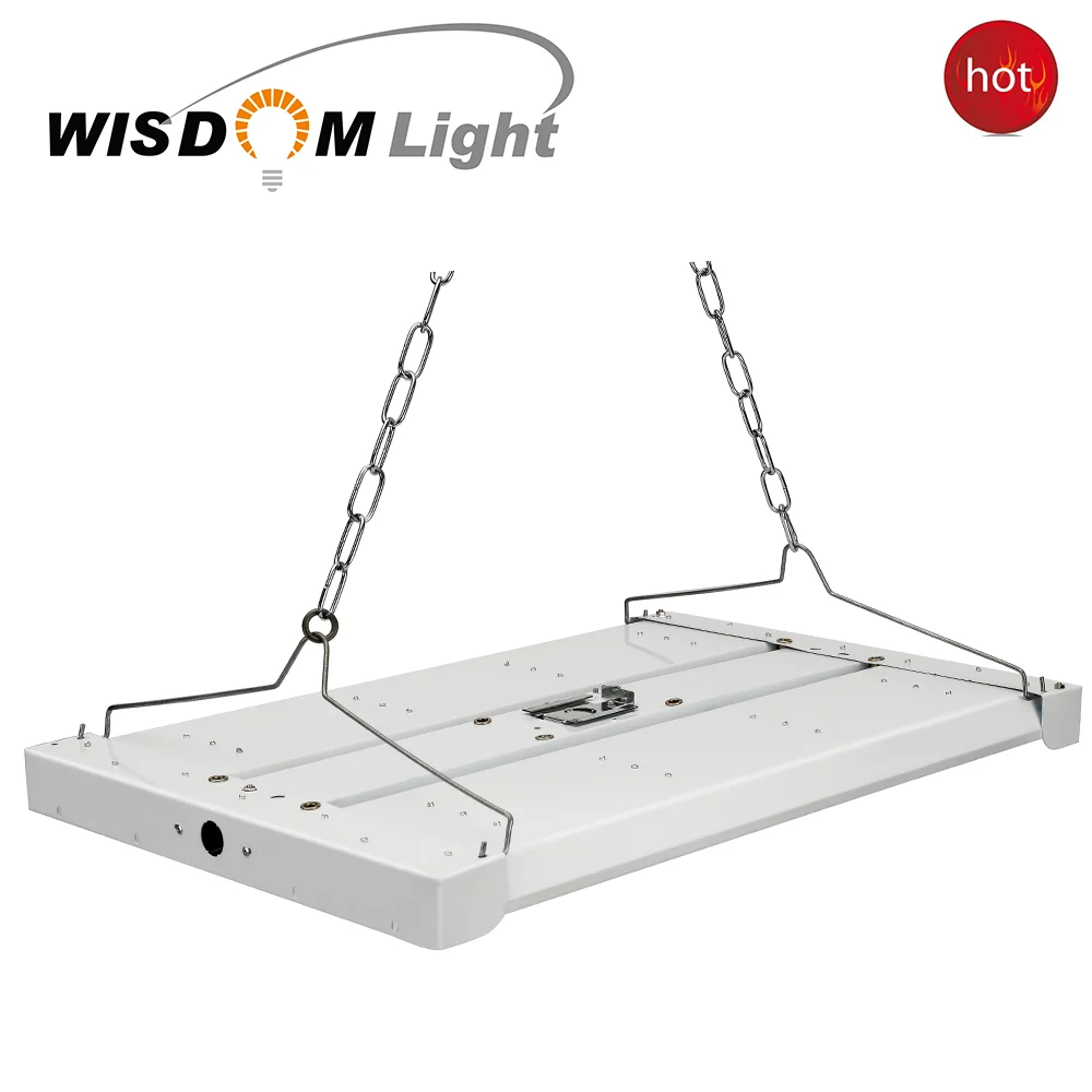 High quality ETL DLC premium IP65 use in factory warehouse 100W 150W 200W led linear highbay light