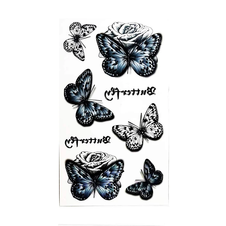 temporary tattoo paper,sexy skull design tattoo sticker vagina tattoo sticker