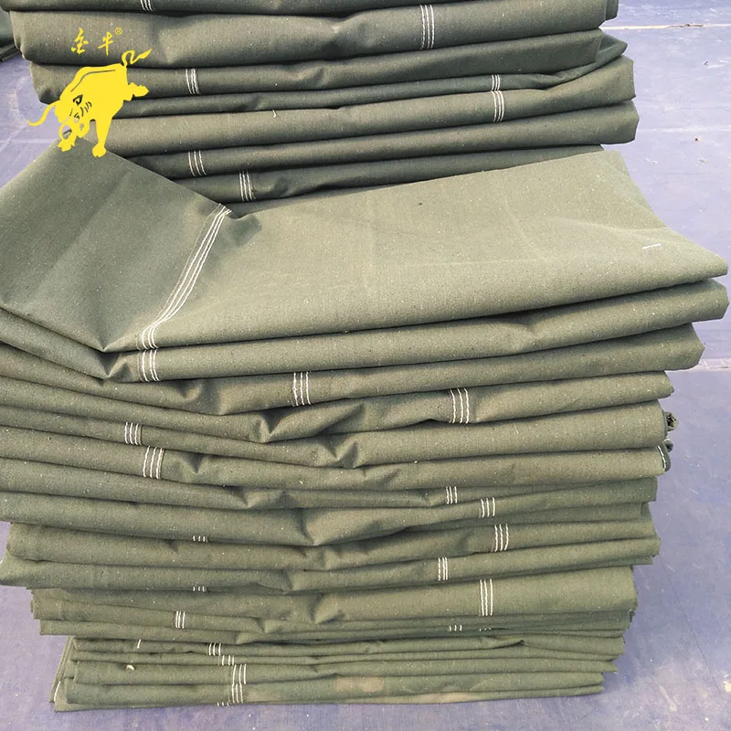 
waterproof canvas tarpaulin 50/50 poly cotton 