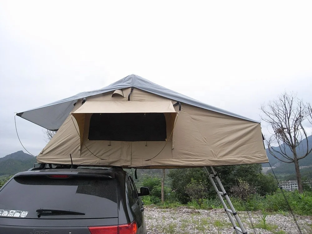 4*4 offroad outdoor canvas car camping roof tent