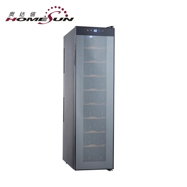 BCW-49 Wholesale Tall Thin Wine Cooler Fridge Slim, Tall Thin Wine Refrigerator