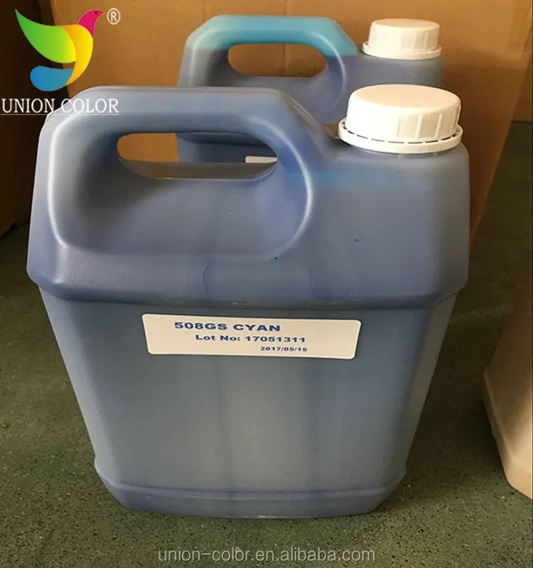 original crystaljet cj7000 508GS inkjet solvent ink for digital printer with SPT508 heads