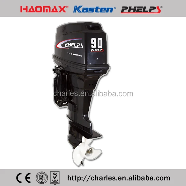 gasoline outboard motors 90HP for yachts(two stroke, T90BMX-D,T90BML-D,T90BEX-D,T90BEL-D,T90FEX-T,T90FEL-T)