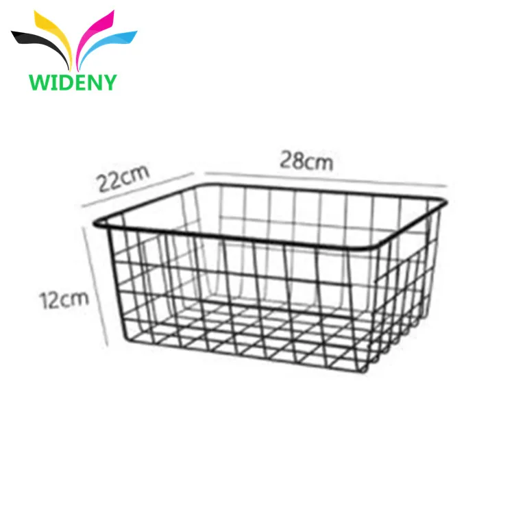 Красивый дизайн, сетчатый Настольный органайзер из металлической проволоки цвета розового золота для ноутбука, корзина для хранения