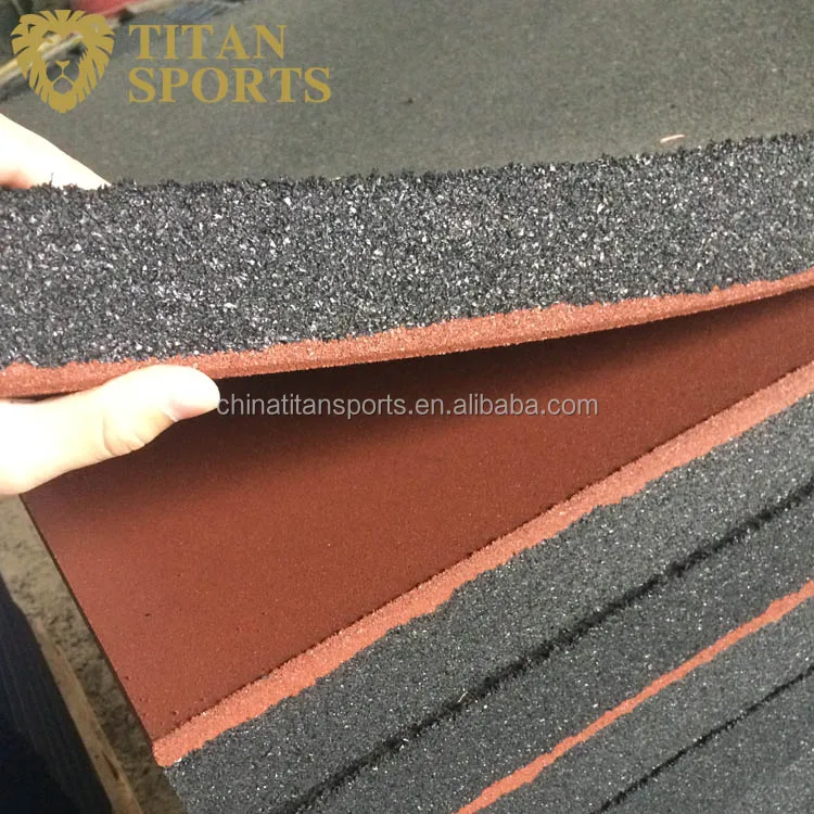 Outdoor playground play rubber mats