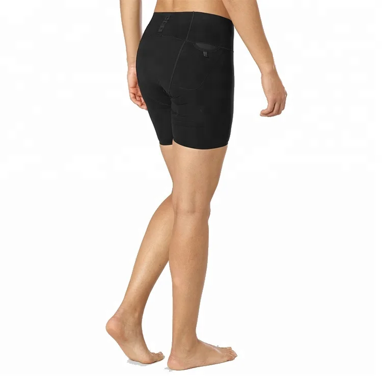 Wholesale Blank Pocket Women Running Sweat Short Legging