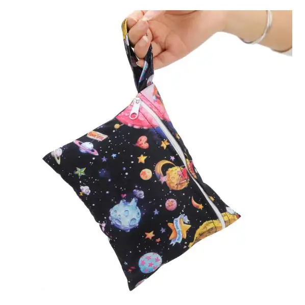 Charcoal Bamboo Reusable Woman Sanity Napkin Pads washable pads